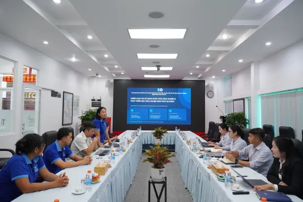 Từ khảo sát đến thí điểm: Thúc đẩy tái sử dụng nước thải tại các khu công nghiệp