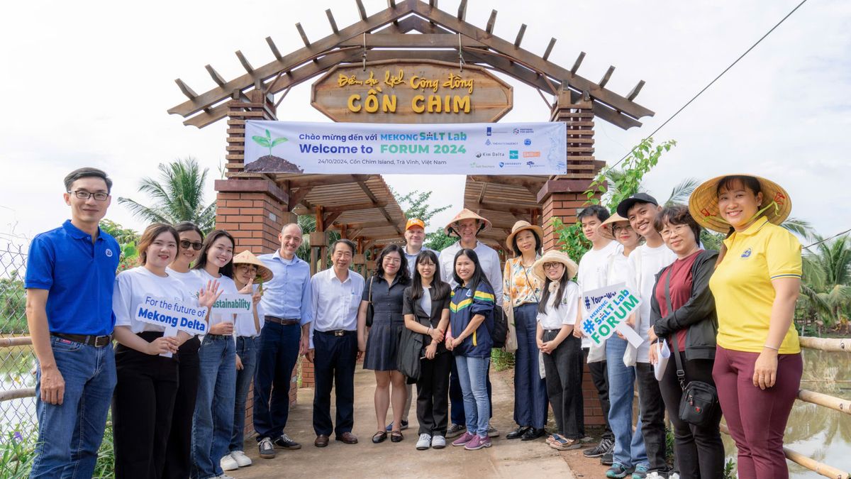 Mekong SaltLab: Giải pháp thích ứng xâm nhập mặn từ thực địa